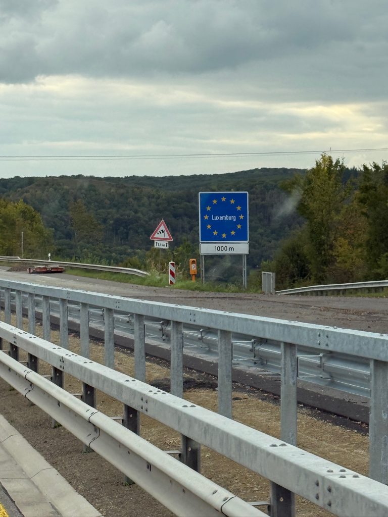 Grenze nach Luxembourg
